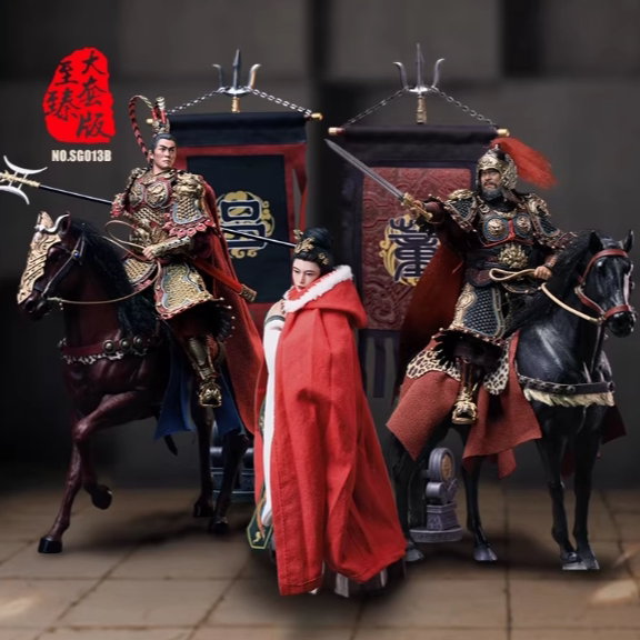 303TOYS 1/12 掌上三国 吕布 貂蝉 董卓 可动人偶手办 现货