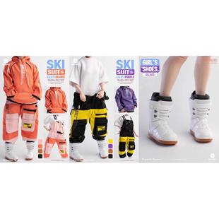 Worldbox 1/6 服装吊卡 冬日雪服CA011 滑雪鞋GS003 现货