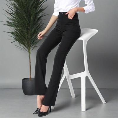 职业西装裤女直筒工作西裤制服裤子藏蓝应聘工裤邮政黑春夏薄上班