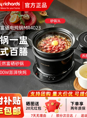摩飞电炖锅电砂锅家用养生炖汤锅