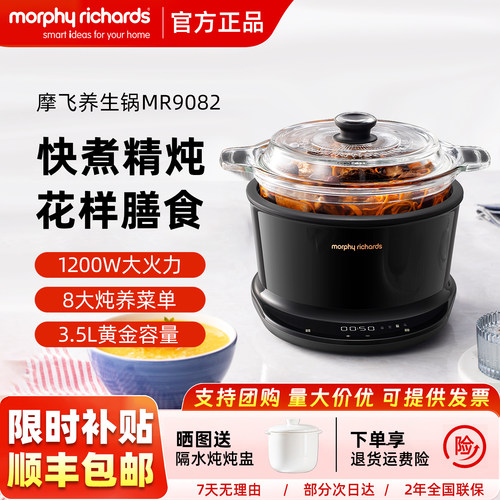 摩飞电炖煲汤锅多功能家用养生锅