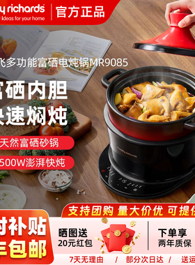 摩飞电炖锅塔吉锅家用炖汤砂锅