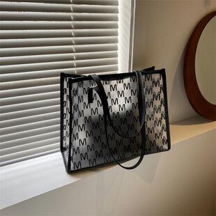 单肩包托特包果冻包 潮百搭洋气时尚 大容量透明包包女2026夏季 新款