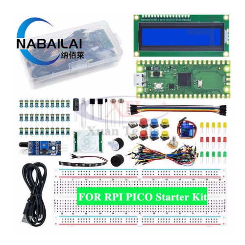 兼容树莓派Raspberry Pi PICO RP2040开发板套件 microPython编程