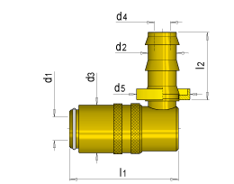 Meusburger自封接头E22145/13/13