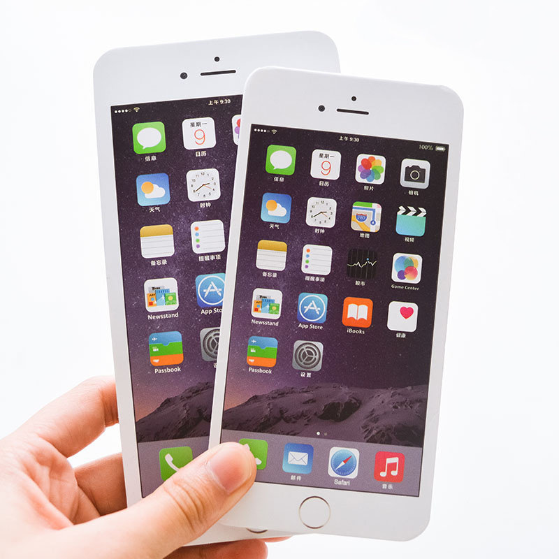 创意苹果5手机造型便签本3d便签纸无粘性可撕网红小清新学生本子