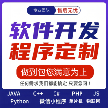 java程序设计web项目php系统python程序开发C++开发代码定制程序