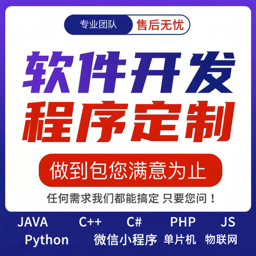 java程序设计web项目php系统python程序开发C++开发代码定制程序