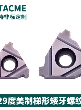 STUBACME 29度梯形矮牙螺纹16ER/IR 22ER 6 8 10 12 14 16 STACME