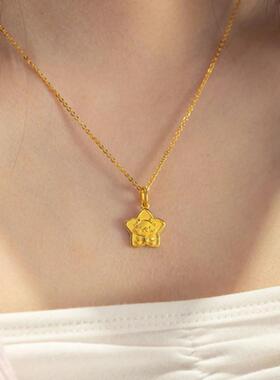 捡漏！不掉色~项链吊坠女