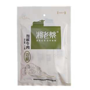湘老蔡休闲零食泡椒牛肉118g湖南怀化新晃特产熟食真空开袋即食