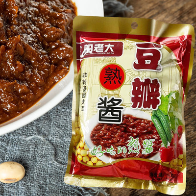 船老大大豆酱熟酱大葱蘸酱菜