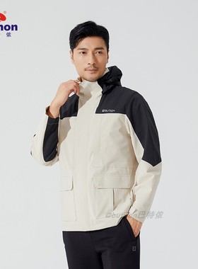 butnon巴特侬风衣男2023冬季新品运动外套梭织防风保暖休闲3645