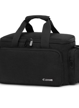 大容量单肩包适用佳能单反相机包60D70D80D5D45D35D2R5R6户外摄影