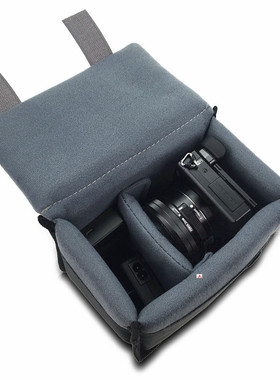 数码微单反相机内胆包EOSM6M50M100A7R4A6500A6000NEX5便携收纳袋