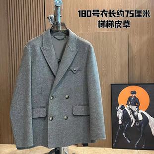 男士毛呢西服外套【轻奢商务】欧货潮品2499驼色 现货 嘎嘎板正