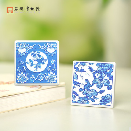 苏州博物馆陶瓷冰箱贴