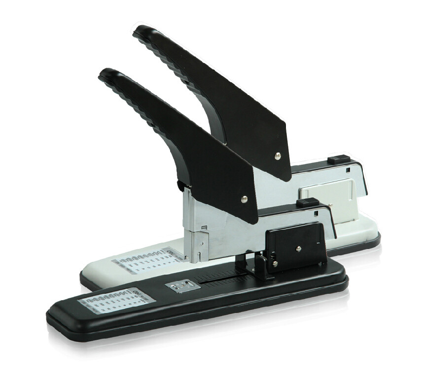 得力deli文具0399大型重型加厚加长订书机/器23/24 210页省力包邮