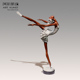 阿斯蒙迪章华青铜芭蕾舞女雕塑高端客厅家居装 饰品限量收藏艺术品