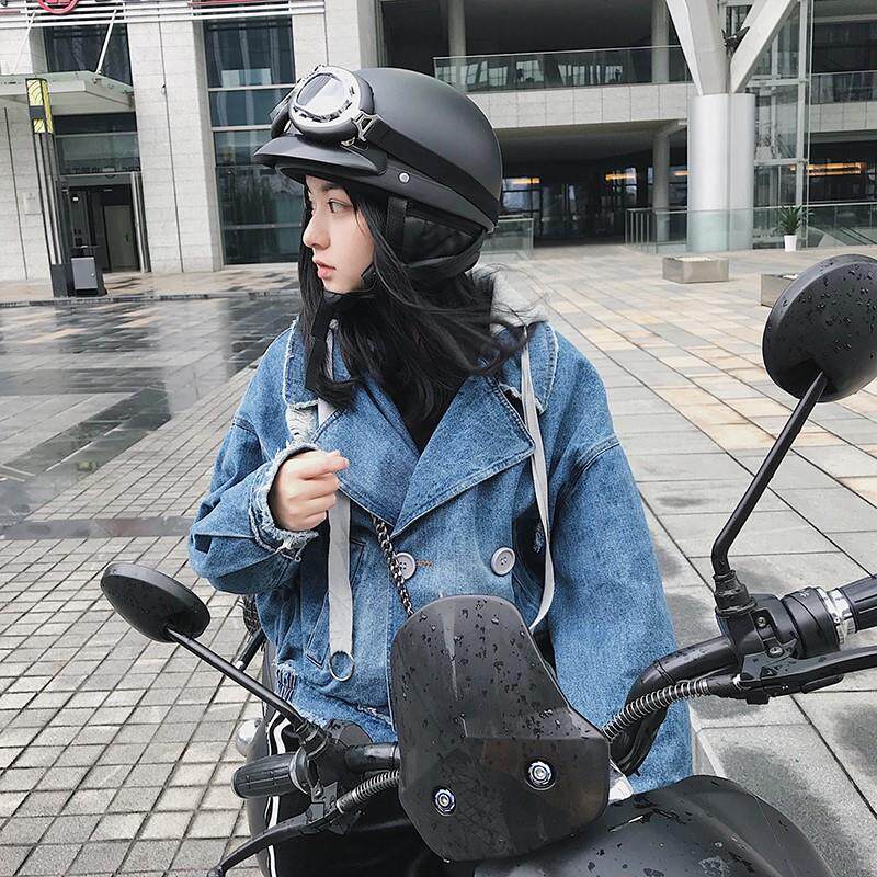 男女电动车摩托车头盔女士电瓶车全盔雅迪全包复古|ruв категории мотоцикл/оборудование/аксессуары, других поставок мотоциклов - от Buy2taobao.com для оказания профессиональной услуги покупки агента Taobao