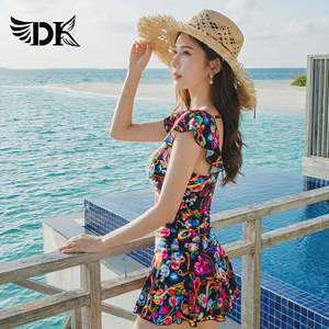 DK超仙绝美泳衣女款泡温泉泳装