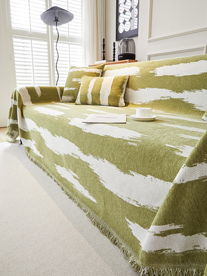 沙发巾一整张全盖2024年流行新款沙发盖毯雪尼尔四季通用沙发盖布