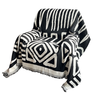 单人位沙发盖布巾头等舱芝华士防滑沙发巾单人电动躺椅全盖沙发毯