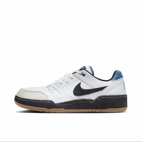 Nike Full Force黑白蓝低帮运动休闲板鞋HJ7262-100