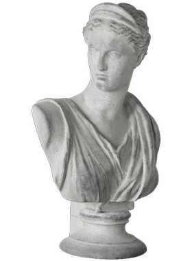 仿石膏艺术馆希腊风橱窗树脂雕塑