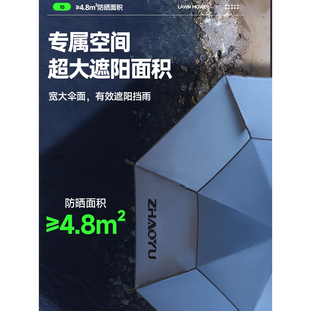 2025新款加长防暴雨钓鱼伞大钓伞万向加厚雨伞防风遮阳防雨垂钓伞