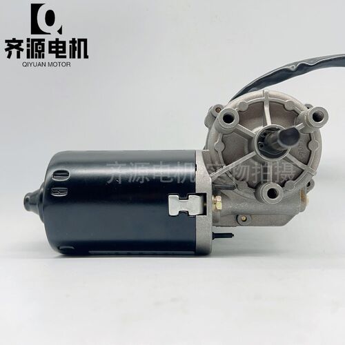 工厂直销直流减速马达12v24v蜗轮蜗杆减速电机外径60转速50rpm