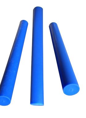 蓝色尼龙棒 兰色塑料棒 耐t磨套 齿轮套销料 PP天蓝色圆棒 韧性棒