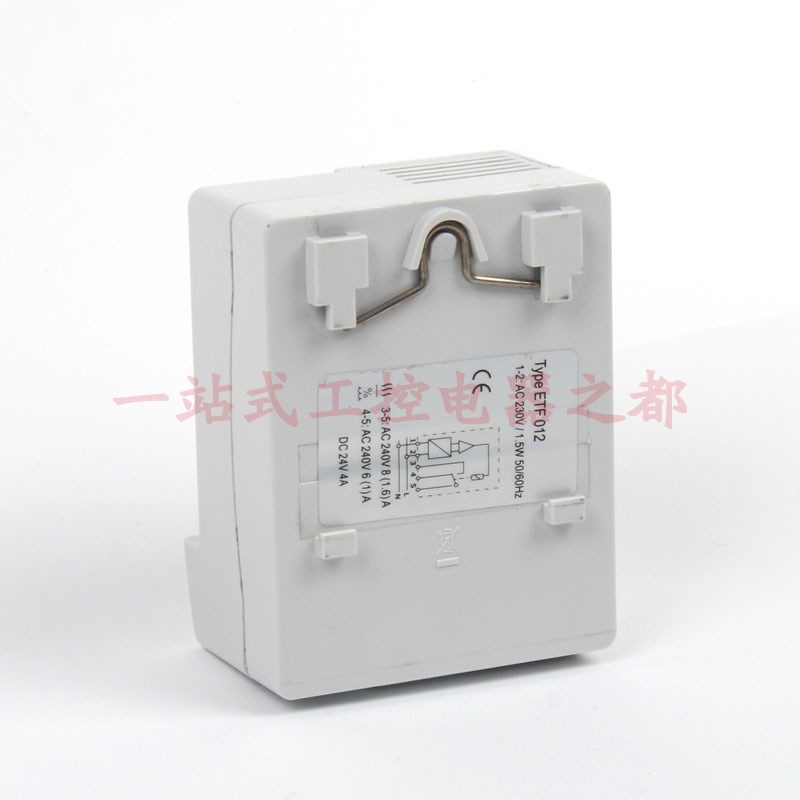 ETF012可调电子式温湿度控制器机柜温度湿度一体式控制开关温控器