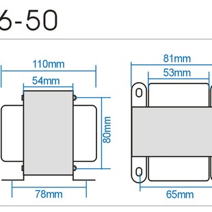 50w-推挽输出变压器 2A3 300B KT88 KT66 EL34 6P3胆机音频输出牛