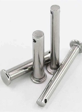 不锈钢销子销固定平1l204016mm30销-销钉头孔轴带*圆柱销-604插销