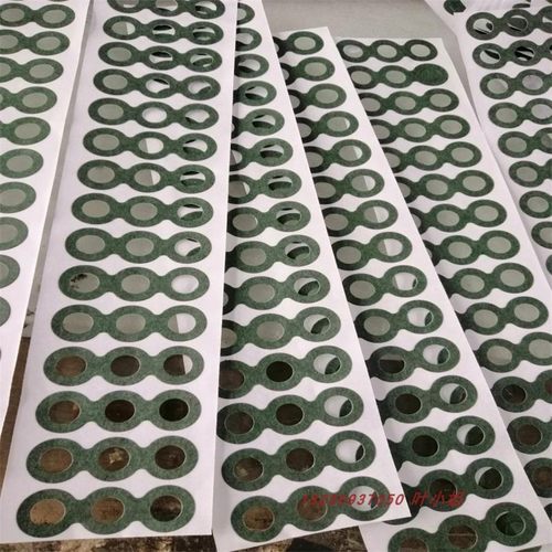 厂家热销背胶青稞纸 18650电池红快巴纸开关32650绝缘垫片可定制