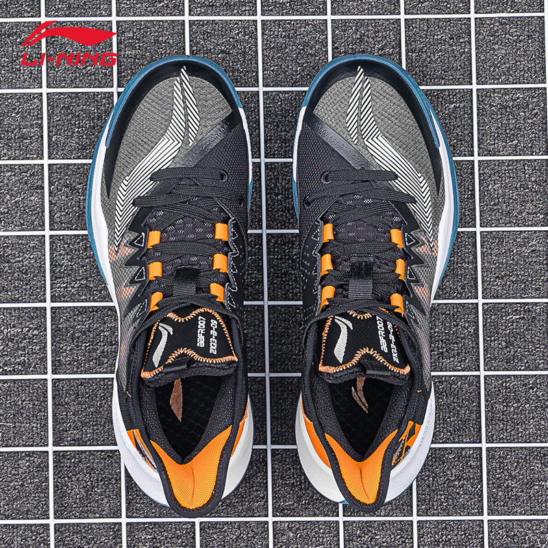 李宁篮球鞋男鞋新款暴风中帮球鞋减震回弹耐磨实战正品男款运动鞋