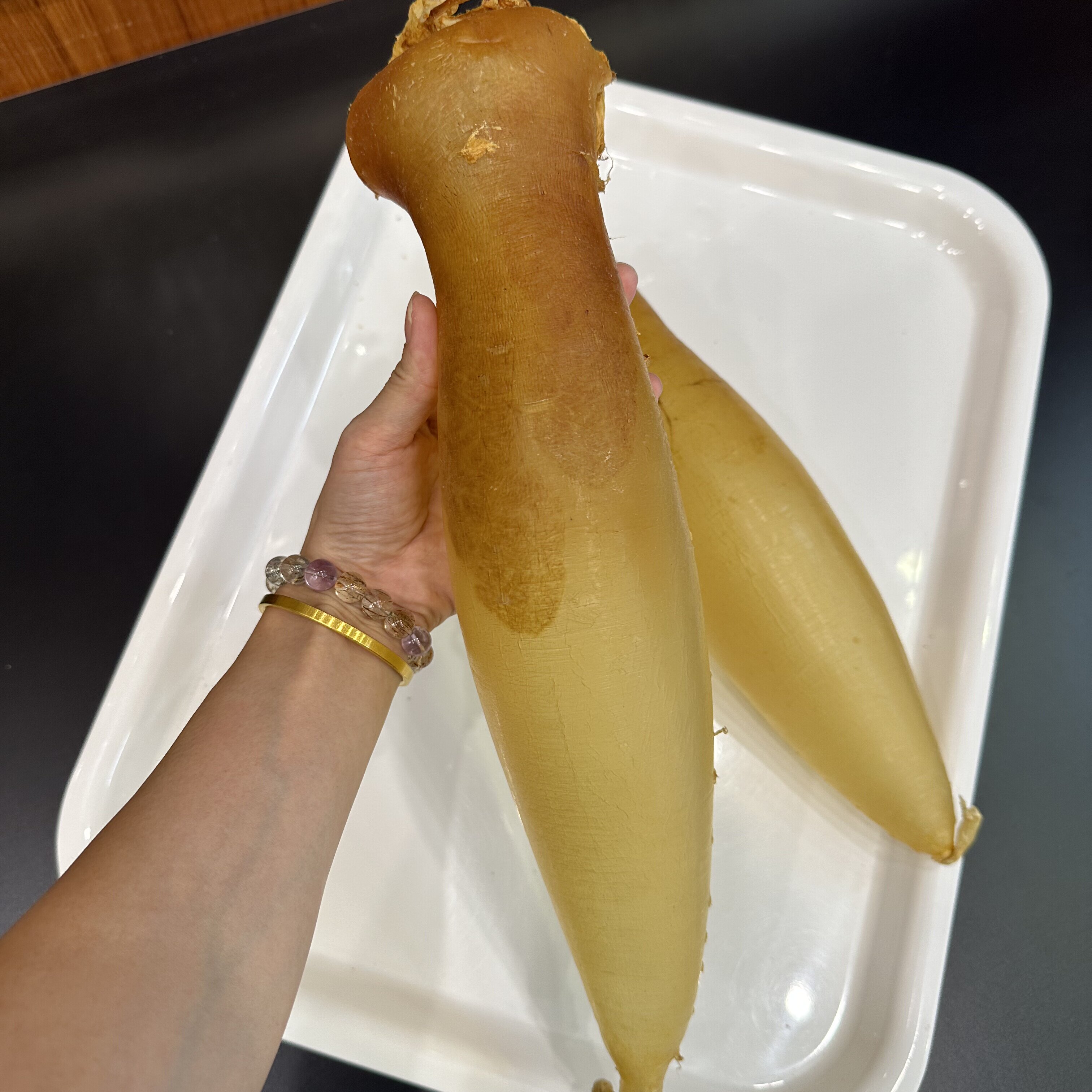 本港野生赤嘴筒 平均2.5两 赤嘴母筒 陈年老胶收藏级别鱼胶花胶