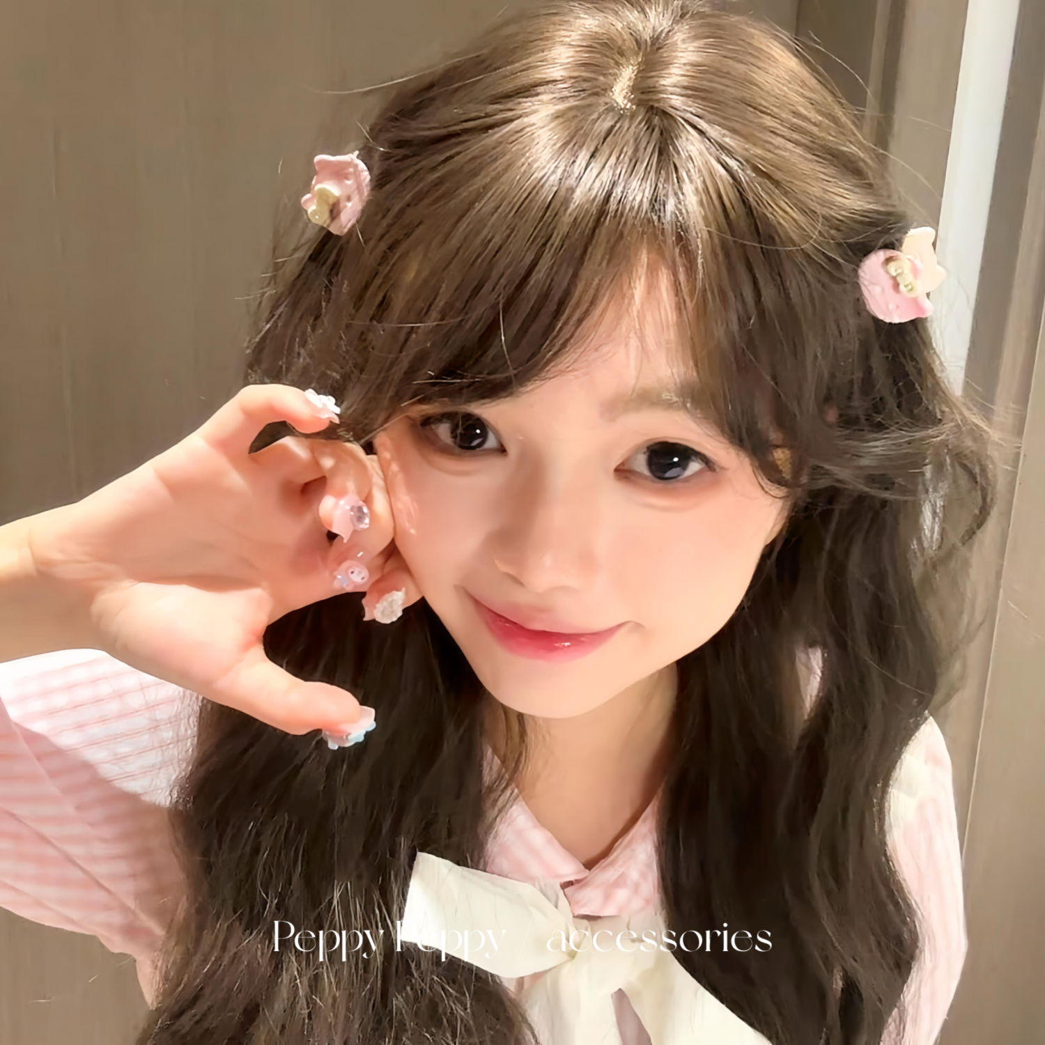 可爱蝴蝶结KT猫小抓夹