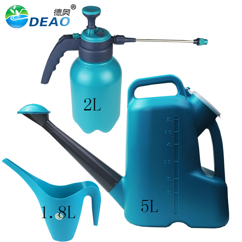 新款园艺洒水壶浇花5l花洒壶