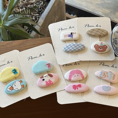 童趣手工pom.kr新款BB夹