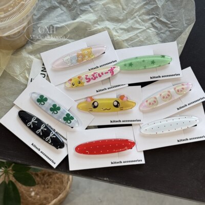 软妹风韩国童趣kitsch发夹