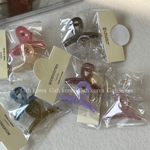 韩国进口可爱小号鲨鱼夹抓夹两边公主头碎发刘海夹小红书博主推荐