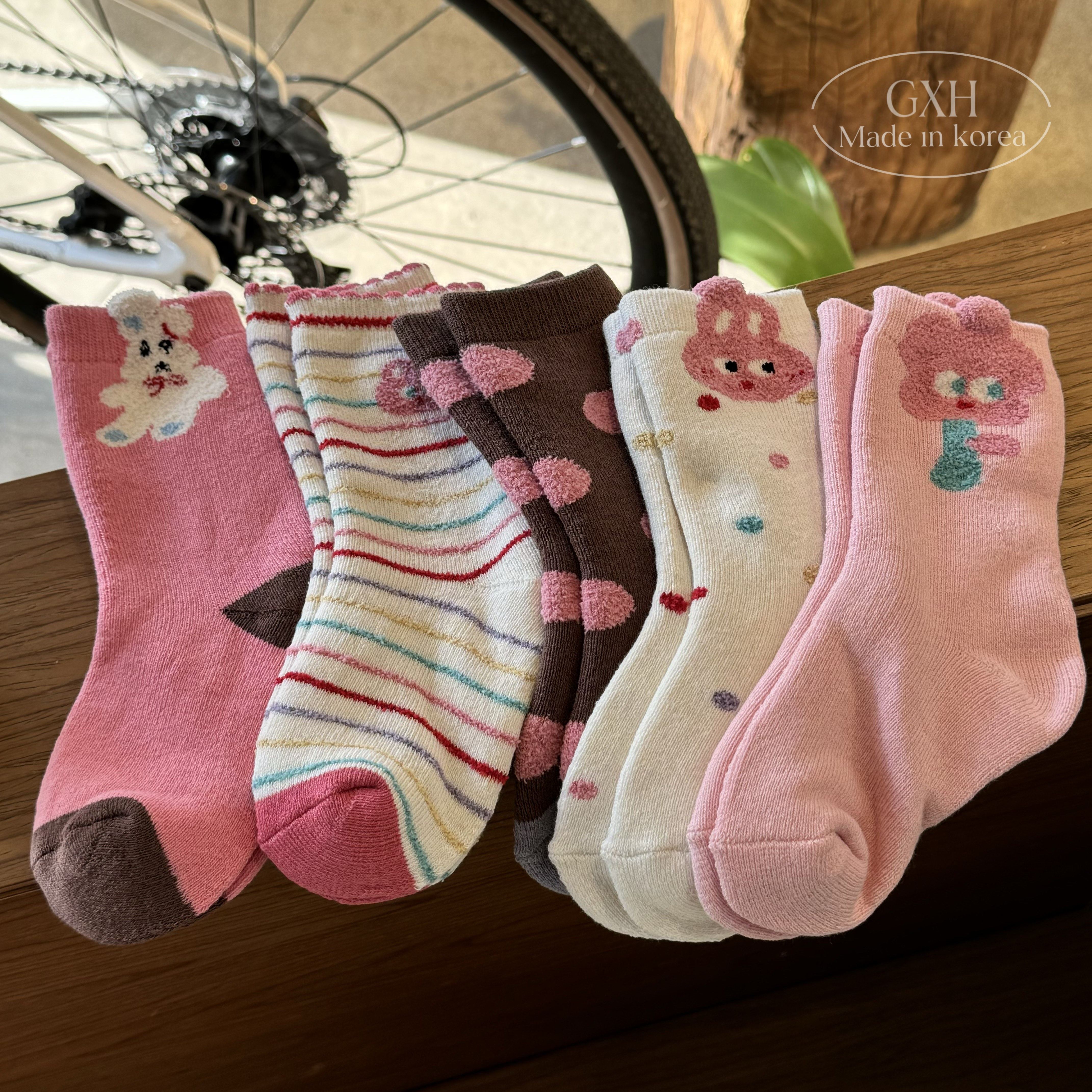 包邮秋冬加厚儿童袜卡通保暖毛圈棉袜可爱奶油风兔子中筒袜猫熊袜,童装/婴儿装/亲子装,儿童袜子(0-16岁),淘宝优惠券,粉丝福利购,淘宝优惠卷