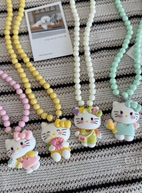 软萌卡通HelloKitty甜美项链