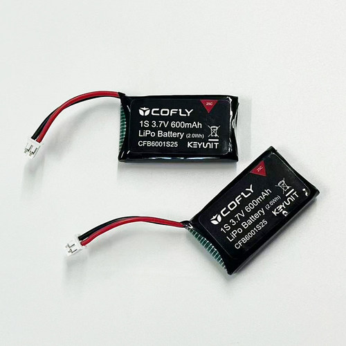 3.7V600mAh足球无人机锂电池