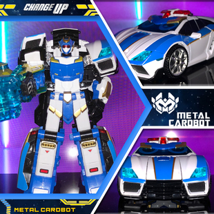 正版炫卡斗士3炫蓝闪电变形机甲机器人2玩具儿童男孩金刚旋雷霆王