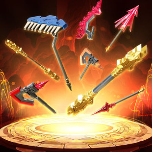 【新品】森宝积木战西遊孙悟空哪吒拼装玩具变形积木人盲盒男礼物