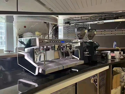 Cime double -headed commercial coffee machine second -hand coffee machine