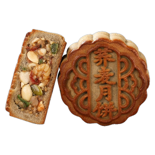 无糖精月饼糖尿人可用粗粮木糖醇荞麦五仁豆沙黑芝麻月饼中秋散装